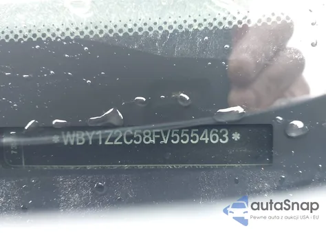 2015 BMW I3 z USA, uszkodzony, nr VIN WBY1Z2C58FV555463